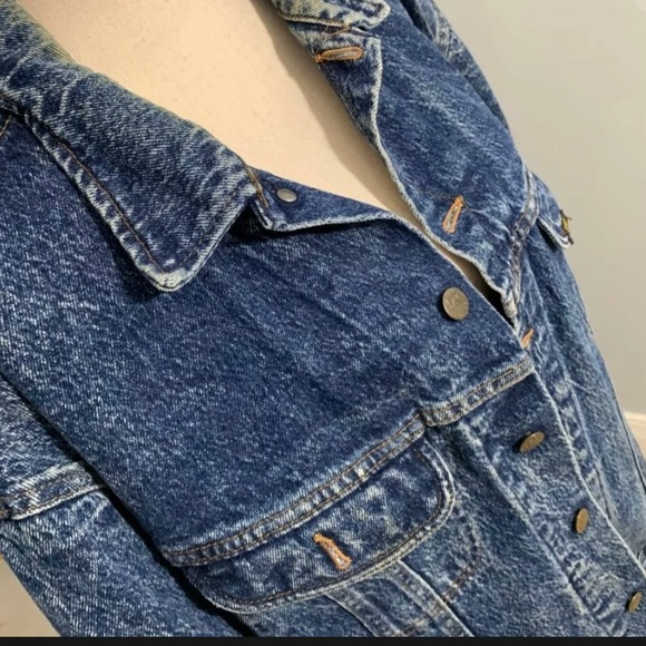 Vtg Lee denim jacket - Picture 2 of 4